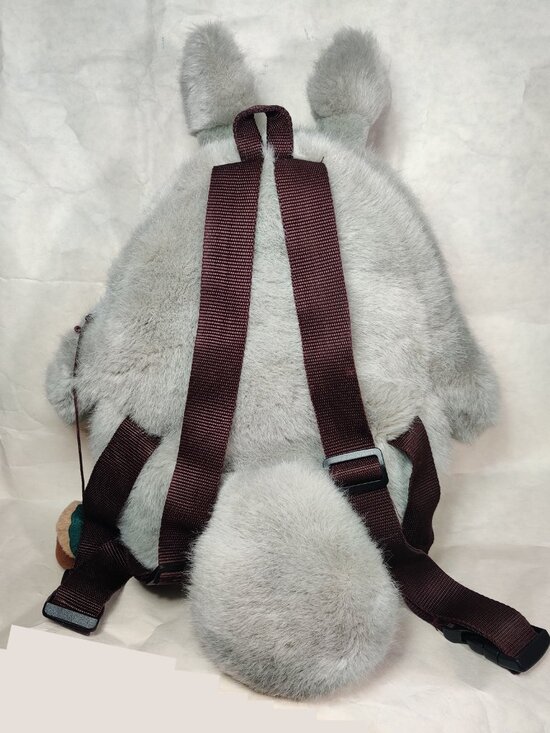 Sun Arrow My Neighbor Totoro Plush Backpack Studio Ghibli O-Totoro Acorn Zipper main image 13